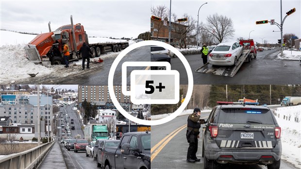 Deux accident cet après-midi en Beauce-Sartigan