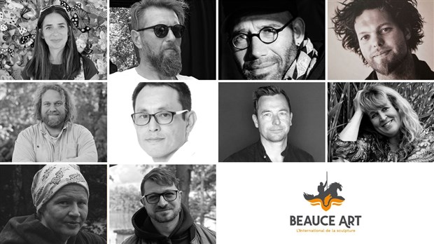 Beauce art dévoile les artistes du 9e Symposium international de la sculpture
