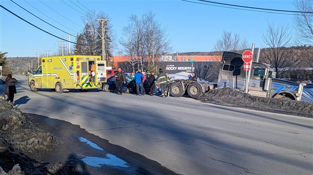 Un blessé grave dans un accident à Saint-Georges