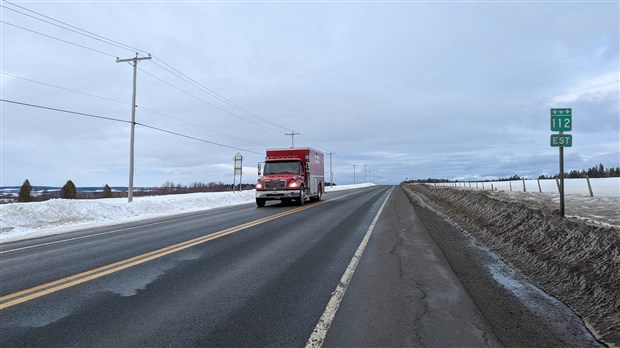 Accident à Saint-Frédéric: la route 112 est de nouveau ouverte