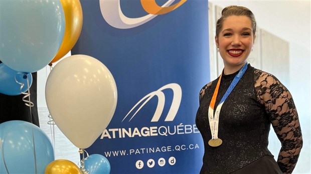 Patinage artistique: Sarah-Jeanne Robitaille remporte une médaille d'or