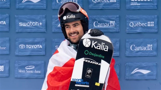 Une troisième place pour Eliot Grondin au Mont-Sainte-Anne