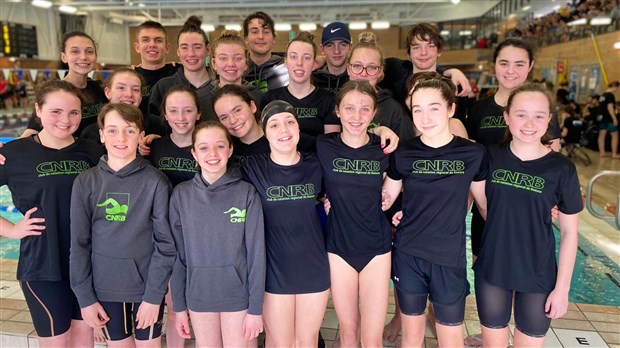 Le centre de natation régional de Beauce récolte sept médailles