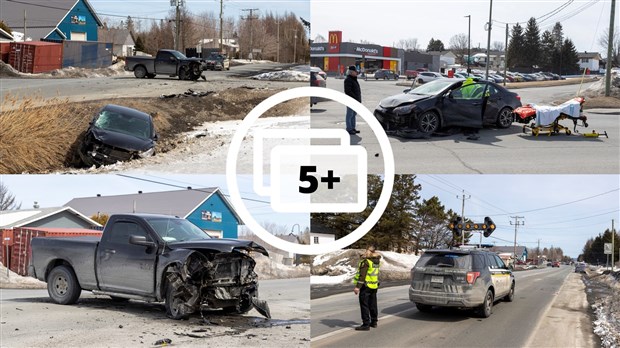 Deux collisions frontales à Saint-Georges et Saint-Honoré-de-Shenley