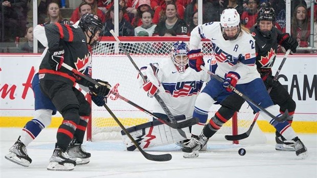 Championnat du monde: les Canadiennes échouent face aux États-Unis