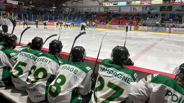 Les Condors s'inclinent face à Terrebonne dans leur troisième match