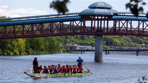 Les bateaux-dragons de retour cet été sur la rivière Chaudière