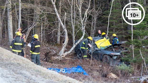 Accident à Adstock: le conducteur de 19 ans est décédé