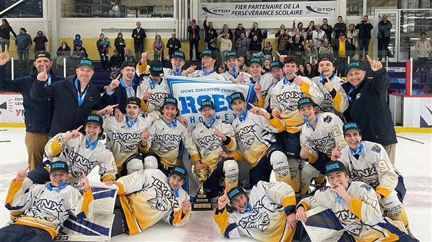 Les Lynx de Beauceville sont champions provincial