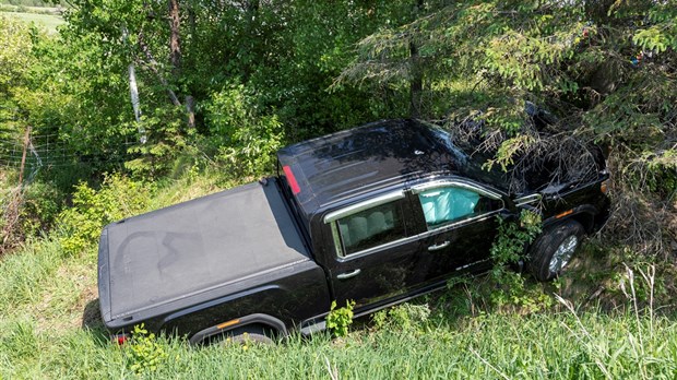 Un blessé mineur dans une sortie de route 