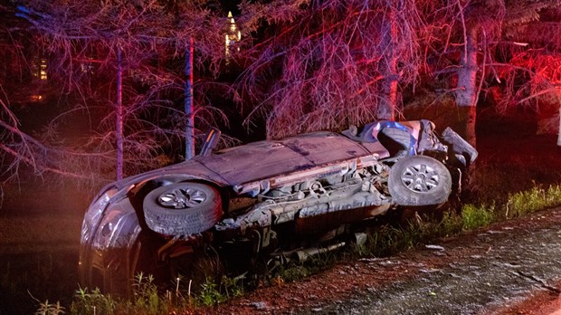 Une sortie de route à Saint-Georges fait un blessé léger