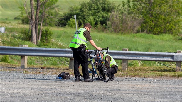 Accident à Saint-Joseph: le cycliste est décédé