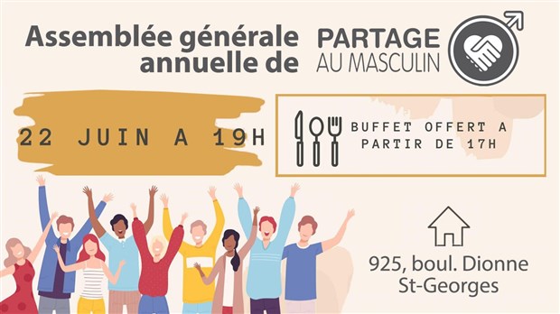 Assemblée générale annuelle de Partage au Masculin