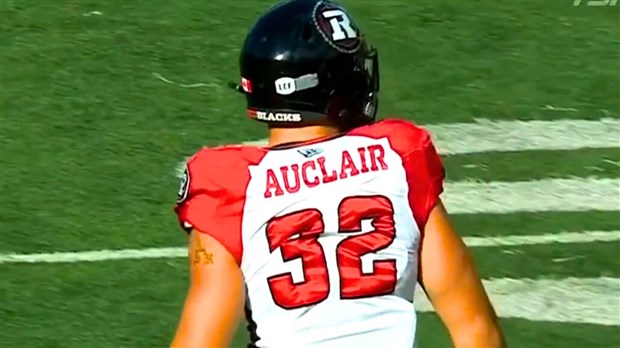 Football de la LCF: Adam Auclair étoile de la semaine