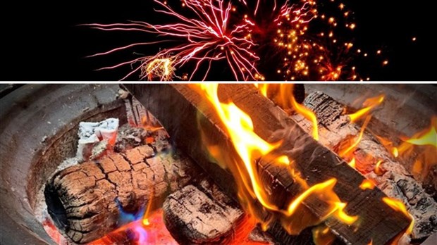 Appel à la prudence pour les feux de joie et les feux d'artifice