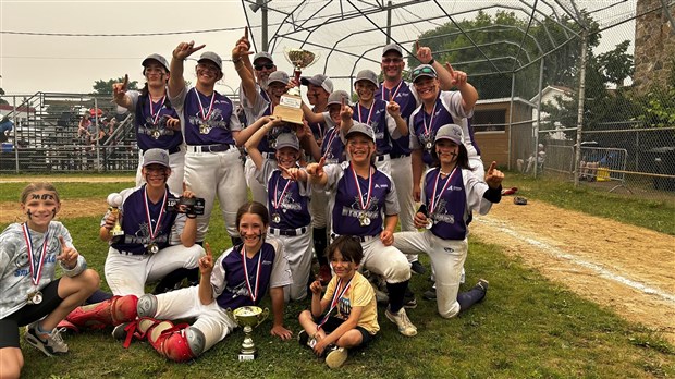 Baseball: les Mystiques U13A  de Beauce Appalaches championnes à Drummondville