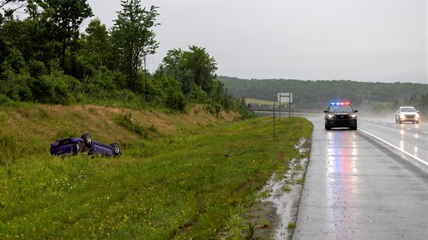 Un accident sur l'autoroute 73