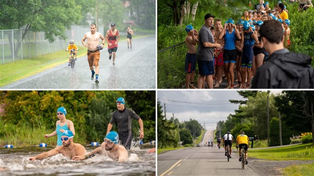 Quelque 335 sportifs ont participé au 3e Triathlon Abénaquis