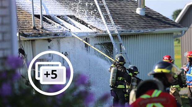 Incendie de bâtiment agricole