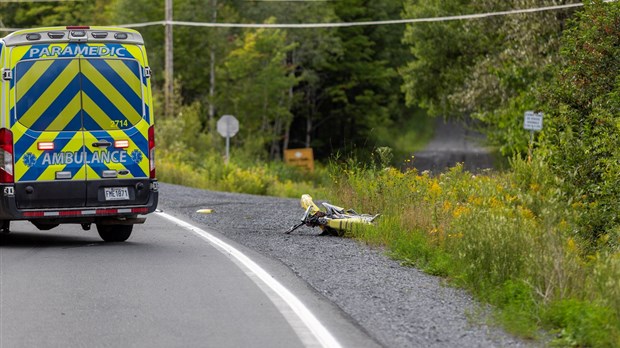 Accident mortel à Saint-Benjamin: le nom de la victime rendu public