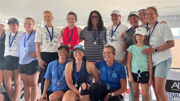 Des Beauceronnes championnes canadiennes de canoë-kayak