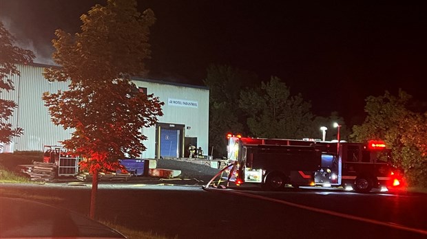 Longue intervention pour les pompiers hier soir