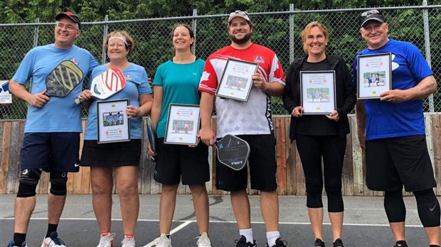 Belle fin de semaine de pickleball à Saint-Georges