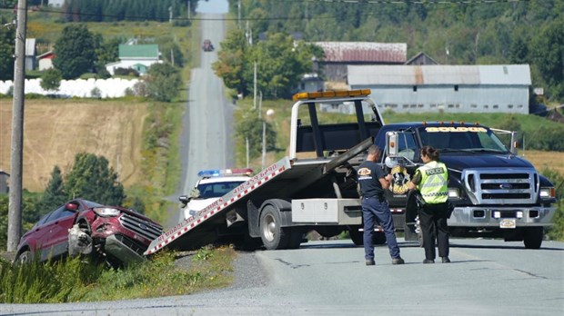 Collision à Saint-Benoit Labre