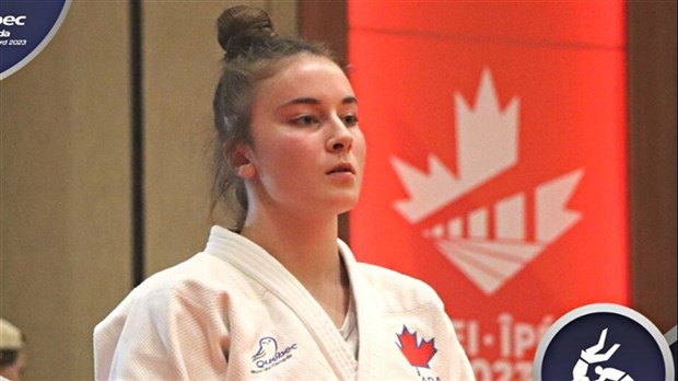 Judo: une médaille d'argent pour Charline Bourque