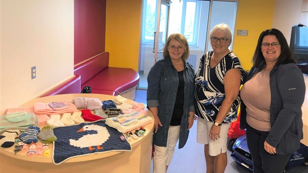 Du tricot pour les enfants de l'hôpital