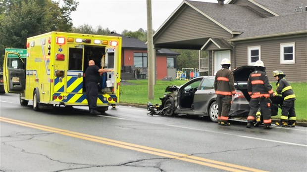 Accident mineur sur la Route 271