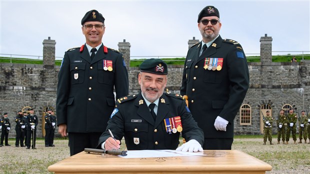 Un Georgien à la tête du Régiment de la Chaudière