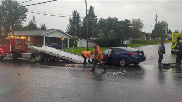 Accident à Saint-Georges