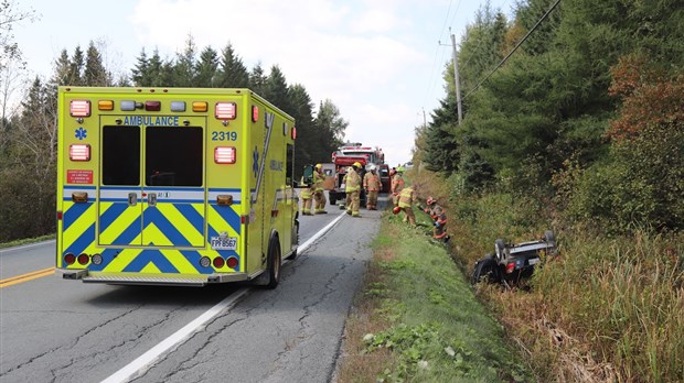 Accident de la route à Saint-Honoré-de-Shenley