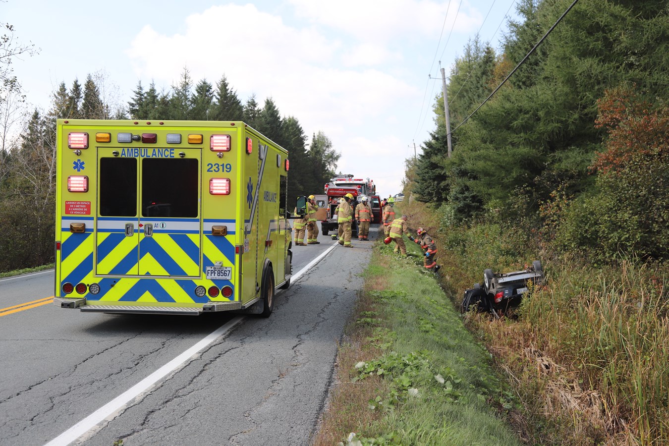 Accident saint thomé