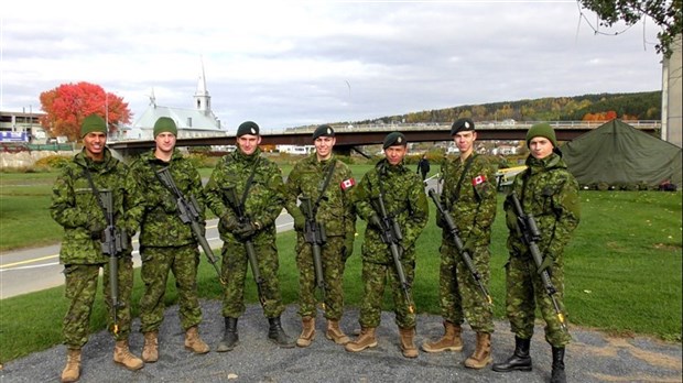 Plusieurs réservistes du Régiment de la Chaudière participeront à des marches en groupe