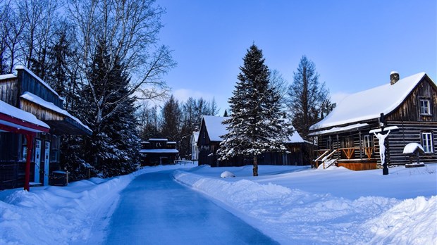 Saint-Prosper: le Village Beauceron ouvre son sentier de patinage