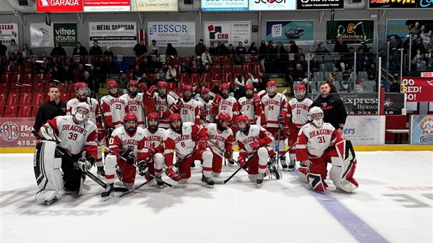 Les Dragons finalistes du tournoi Bantam