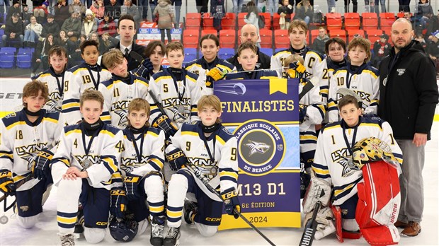 Les Lynx M13D1 finalistes de la 6e édition de la Classique scolaire de Beauce