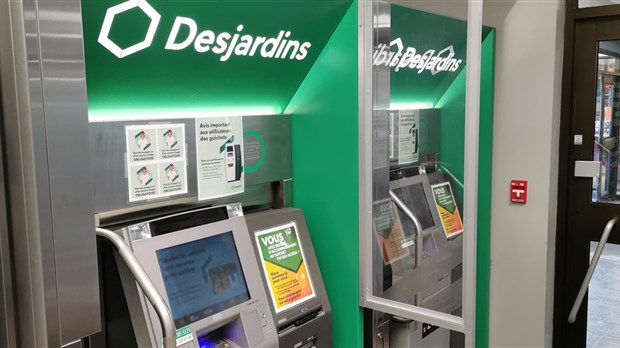 Desjardins annonce une diminution de 30 % des centres de services et des guichets 