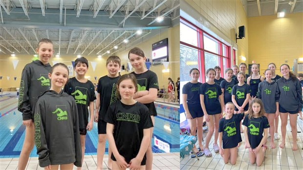 Le Club de Natation Régional de Beauce met la main sur 29 médailles