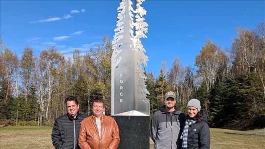 Dévoilement d'une première sculpture du projet «Chef d’œuvreux»