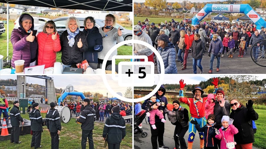 Près de 300 participants à la Grande Marche Pierre Lavoie