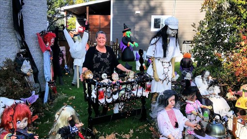 Nancy Vachon, une accro de la fête de l'Halloween