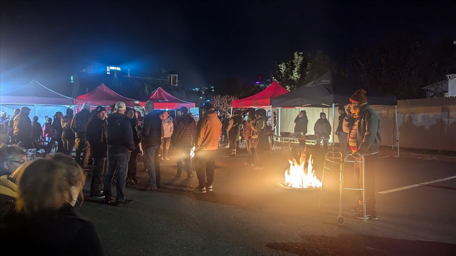 Près de 300 personnes ont participé à la Nuit des sans-abri à Saint-Georges