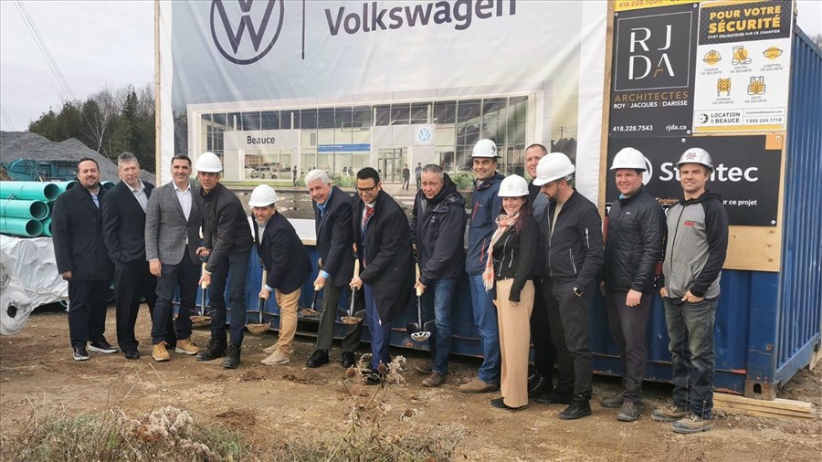 Vallée Auto St-Georges deviendra Beauce Volkswagen dans un nouveau bâtiment