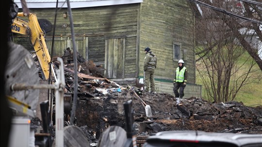 Incendie à Saint-Georges: les recherches sont terminées