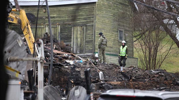 Incendie à Saint-Georges: les recherches sont terminées