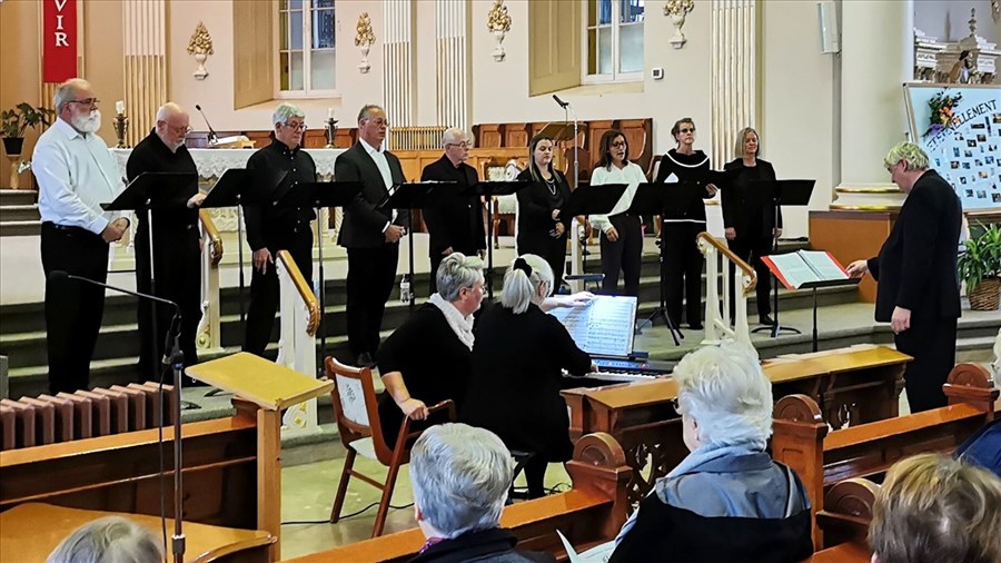 Une première réussie pour le groupe vocal «Sacré Choeur»