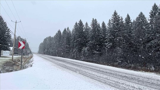 Première neige: prudence sur les routes